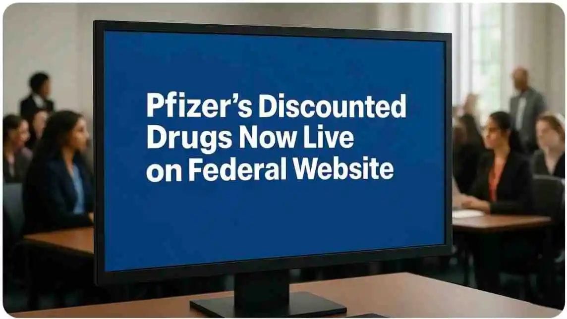 Trump announces affordable medicines as Pfizer offers cheaper drugs online