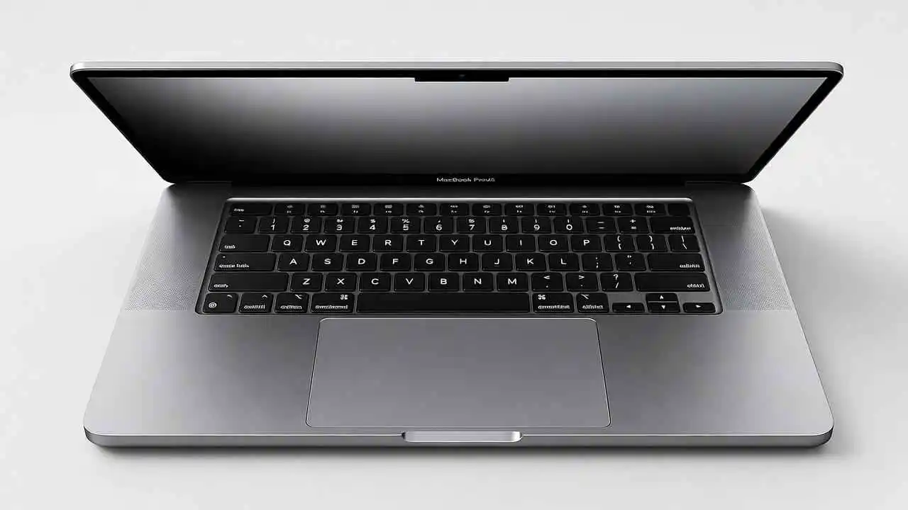 New 14-inch MacBook Pro M5 in Space Black A graphic showing the Apple M5 chip's architecture