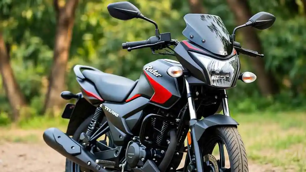 TVS Raider 125cc बाइक का स्पोर्टी डिजाइन और स्मार्ट TFT डिस्प्ले