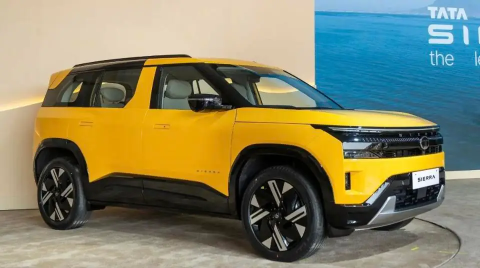 Tata Sierra 2025 latest model image