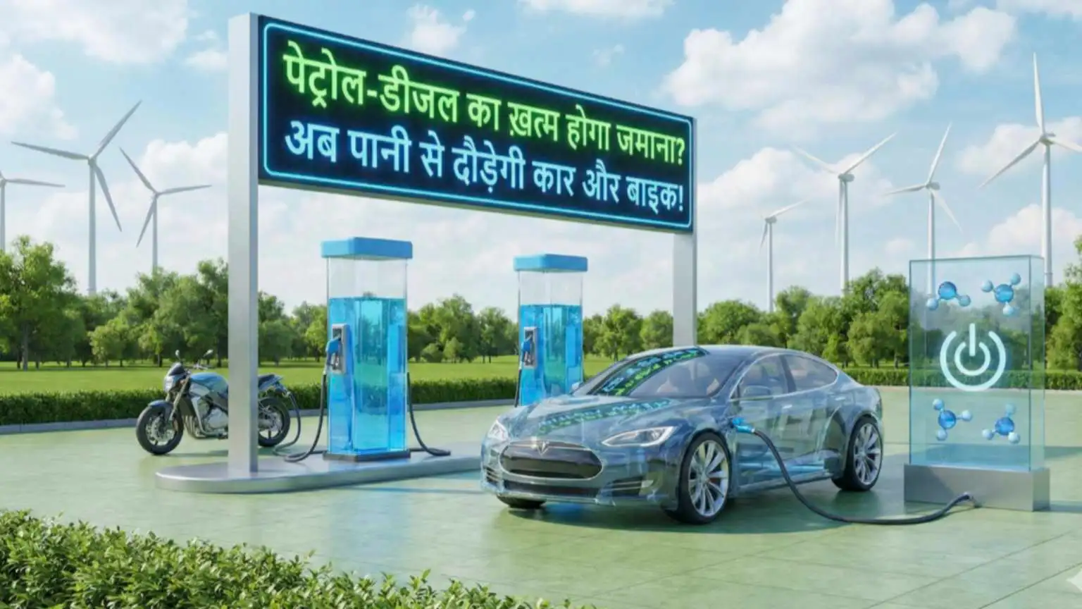 पेट्रोल-डीजल का ख़त्म होगा जमाना? अब पानी से दौड़ेगी कार और बाइक!