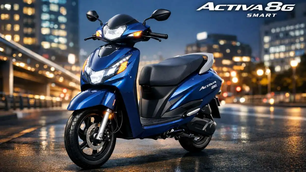 Honda Activa 8G की पहली झलक ,अब मिलेगा ज्यादा माइलेज और डिजिटल फीचर्स का मजा