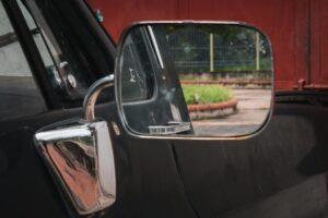 Convex mirror vehicles